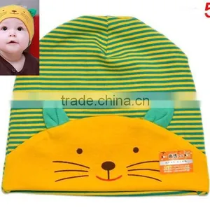 Cute Cartoon Cat 100%cotton Baby Children Hat thumbnail-6