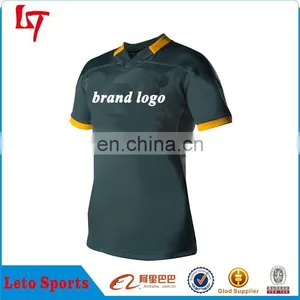 Highlight Rugby Jerseys,100%polyester Sublimation Printing Wholesale Rugby Jerseys,New Style Rugby Jerseys thumbnail-1