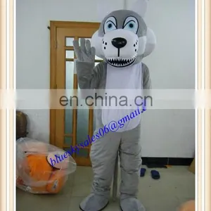 Customise Grey Wolf Mascot for Sale thumbnail-1