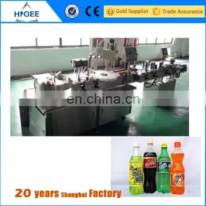 China Factory Automatic Soft Drinking Plastic Bottle Filling Capping and Labeling Machine thumbnail-3