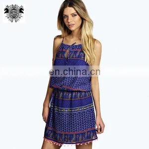 Latest Dress Designs Photos Printing Dress Ladies Dress thumbnail-5