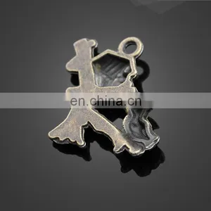 Wholesale Cute Animal Bird Sparrow Shape Pendant Alloy Pendant Jewelry Accessories thumbnail-2
