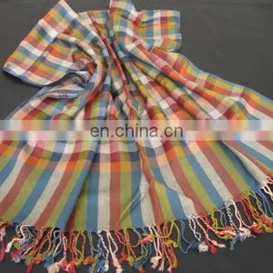 Viscose Pashmina Shawl in Designs and Colors thumbnail-1