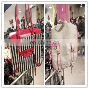 Cheap Price Used Designer Lady Genuine Leather Bag High Standard Used Bags in Bales thumbnail-1