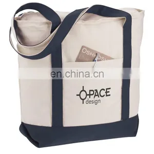 XD1021China Suppliers Wholesale Large Heavyweight Cotton Canvas Boat Tote thumbnail-4