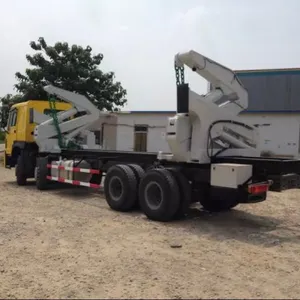 Good Price Sinotruk Factory Sale 20 Foot Container Side Loader Truck for Sale thumbnail-2