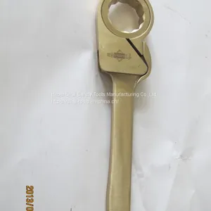 Anti Spark Hand Tools Beryllium Copper Aluminum Bronze Friction Ratchet Wrench Spanner thumbnail-4