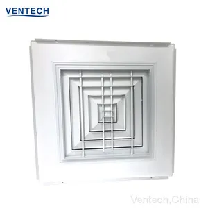 Aluminum Square Supply Ceiling Vent Hvac Ventilation thumbnail-3
