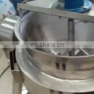 Short Heating Time Industrial Gas Tilting Jacketed Kettle Cooking Pot With Agitator Mixer thumbnail-1