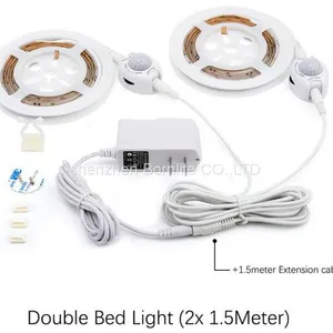 Facoty Price DC12V Warm White Bed Led Motion Sensor Strip Lighting thumbnail-2