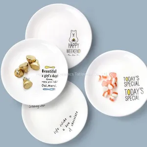 Creative Ceramic Plate Cartoon Western Steak Home Fruit Plate Hotel Tableware Bowl Plate thumbnail-1