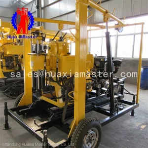 Supply XYX-130 Wheeled Small Portable Full Hydraulic Water Well Drilling Rig Drilling Rig / Portable Digging Machines / Borehole Drilling Machine thumbnail-5