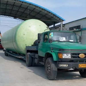 Domestic Sewage Treatment Less Space Biogas Septic Underground Fiberglass Tanks thumbnail-2