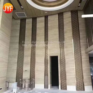 China Manufacturer Aluminum Decorative Wedding Screen Room Divider thumbnail-1
