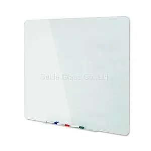 OEM 4mm 5mm 6mm Red Low Iron Magnetic Whiteboard Glass With Customized Color thumbnail-3