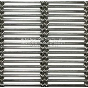 Cable Rod Architectural Wire Mesh Decorative Metal Facade Supplier thumbnail-5
