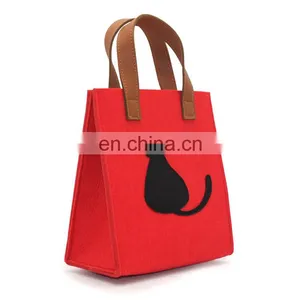 Multi Pockets Waterproof Christmas Drawstring Gift Bags Grow Baby Hanging Felt Diaper Caddy Storage Cloth Bag thumbnail-4
