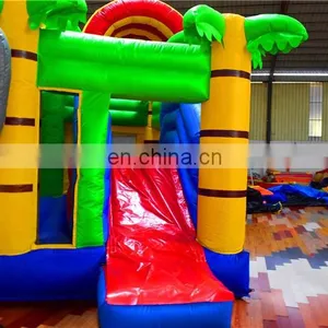 Air Pop up Popular Inflatable School Bouncy Castle With Elephant Theme Cartoon thumbnail-5