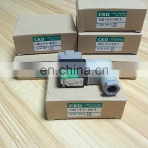 CKD Solenoid Valve 2 Way Air Solenoid Valve FAB21-6-2-12HS-3 thumbnail-3
