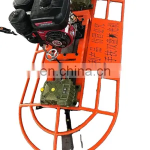 Concrete Walk Behind Ride-on Power Trowel Machine With Gasoline Engine thumbnail-7