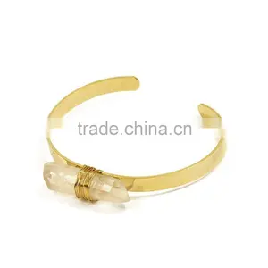 EX03-0031 2016 Latest Designs Gold Stainless Steel Bangles And Braceletsl thumbnail-1
