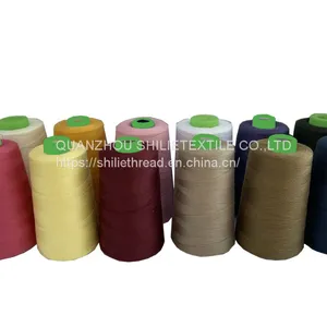 100% Cotton Sewing Thread Good Quality Cotton Polyester Core Spun Sewing Threads thumbnail-2