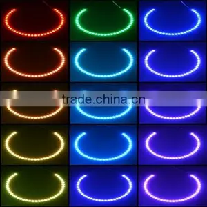 RGB E36 5050SMD Ring Angel Eyes Multi Color Ring With Controller thumbnail-5