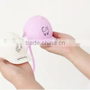Hot! Packs of Silicone Cute Cartoon Candy Colored Baseball Cap Coin Pocket Mini Cap Bag Coin Purse Supplier's Choice thumbnail-3