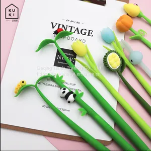 Creative Soft Silicone Gel Gel Gel Pen Cartoon Gift Pen for Children's Day thumbnail-1