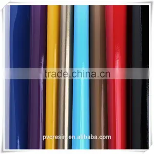 Synthetic PU Patent Leather Material for Sale thumbnail-3