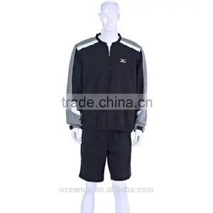 Polyester Color Block Men's Sports Wear Jacket thumbnail-1