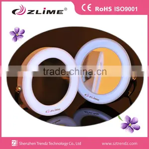 3 Times Magnifying LED Lighted Desktop Makeup Mirror thumbnail-1