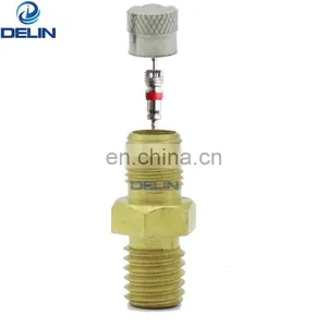 Car Auto for Suspension and Shock Absorber Brass Schrader Valve M8 Thread M8*1.25 thumbnail-1