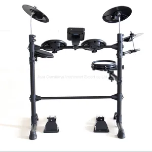 Drum Set Electronic OEM Good Quality Cheap Drum Set 5drums 3cymbals Electronic Drum Kit For Studying thumbnail-3