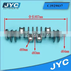 6BT Desiel Engine Forged Crankshaft for Truck C3929037 thumbnail-1