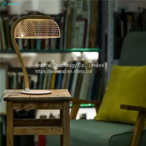 China Factory Good Quality 3D Vision Wooden Desk Lamp for Christmas Ornaments thumbnail-1