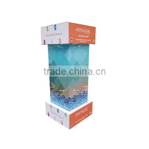 Custom Retail Advertising Drug Store Cardboard Pallet Display Stand thumbnail-6