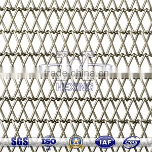 304 Stainless Steel Double Balanced Weave Conveyor Belt thumbnail-1