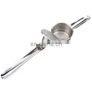 Fruit & Vegetable Tools Easy Use Stainless Steel Hand Press Potato Ricer Masher thumbnail-5