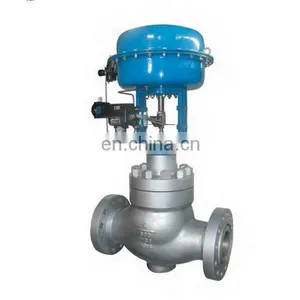 OEM DN25 1inch AC220V WCB Flang End Pneumatic Diaphragm Regulation Valve Pneumatic Valve thumbnail-4