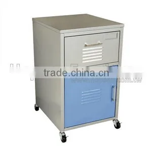 Oupusen Knock Down Office 2 Drawers Metal Cabinet thumbnail-1