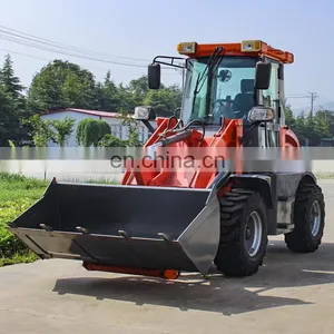 Chinese Construction 1 Ton 2ton ZL10 Wheel Loader Machine Backhoe Loader for Sale thumbnail-1