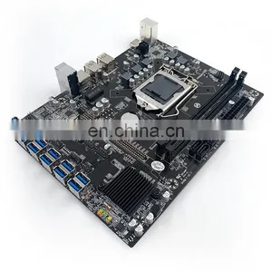 B250C Motherboard Support 12 GPUs LGA1151 DDR4 4 x SATA 12X PCIE GPU Motherboard Graphics Cards RIG Case B250C Cards thumbnail-1
