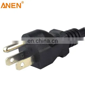 USA Power Plug DJ007 America U-L Canada C-U-L Certified US 3 Prong Grounded Plug thumbnail-2