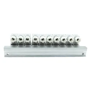 2V025-06 10 Stations Normally Closed Multiple Manifold Mounted Pneumatic Solenoid Valve thumbnail-4