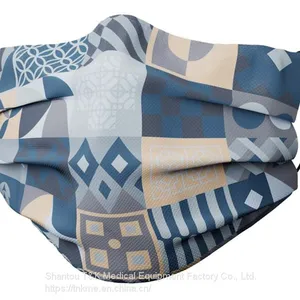 3 Ply Disposable Medical Face Mask Minority Style Blue Color CE Marked and Meets the Requirements of EN14683:2019 Type I thumbnail-1
