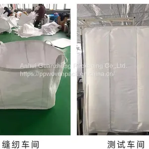 Custom Size 500 Kg 1000 Kg 1.5 Ton PP Sand Bulk Jumbo Plastic Big Bag thumbnail-2