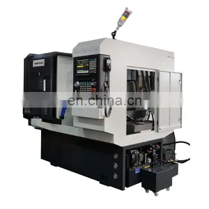 CKX400 Cnc Automatic Lathe Machine Cnc Lathe Machine Flat Bed With X/Z Axis Linear Guideway thumbnail-1