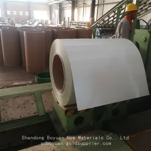 Boyuan High Quality Color Coated Roll PVDF 9003 White thumbnail-1
