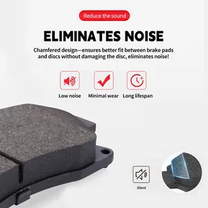 Wholesale Original FERODO Ceramic Brakes FDB4052 Auto Ceramic No Noise Ceramic Brake Pads for Bmw 34114074370 thumbnail-5
